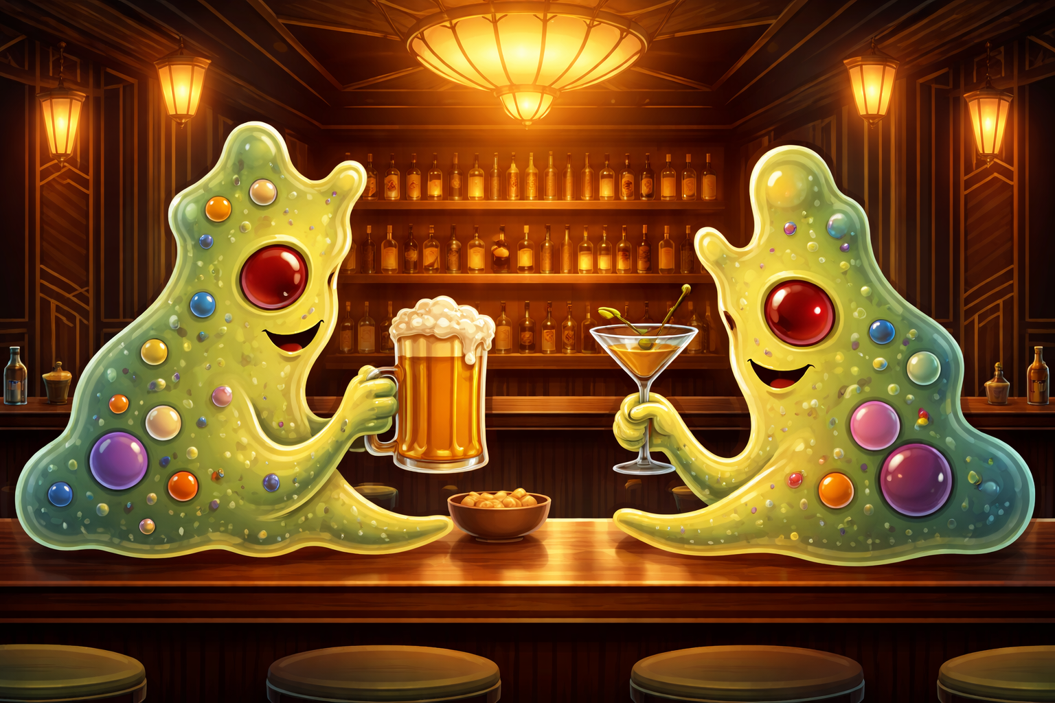 Two Amoebas Walk Into A Bar song artwork