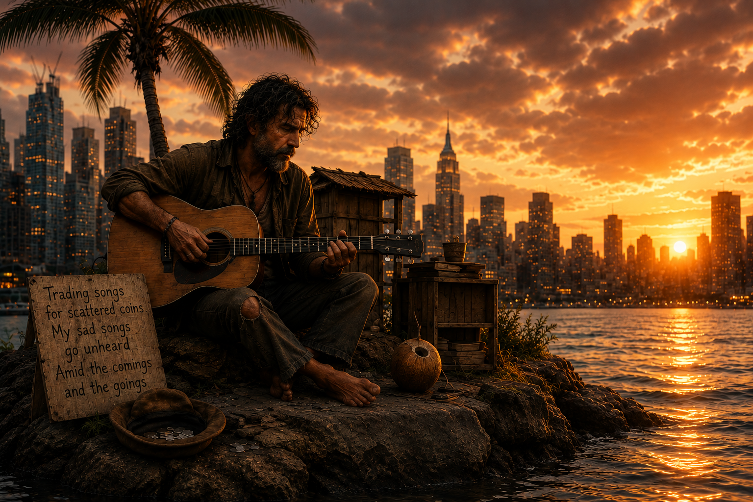 Lonely Troubadour song artwork