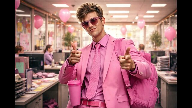 Pink On Wednesday song artwork