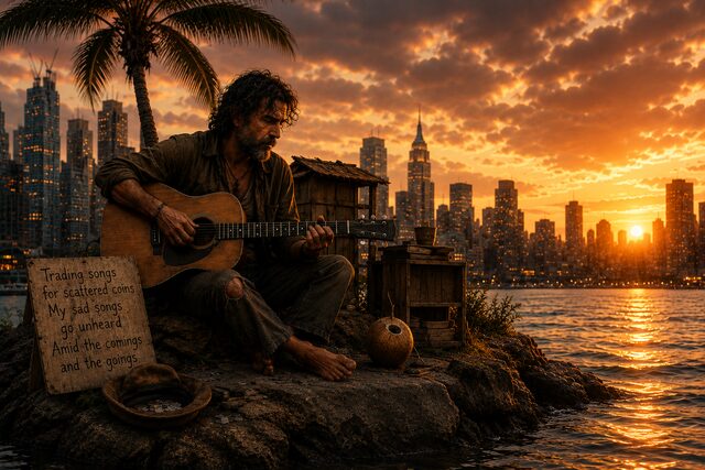 Lonely Troubadour song artwork